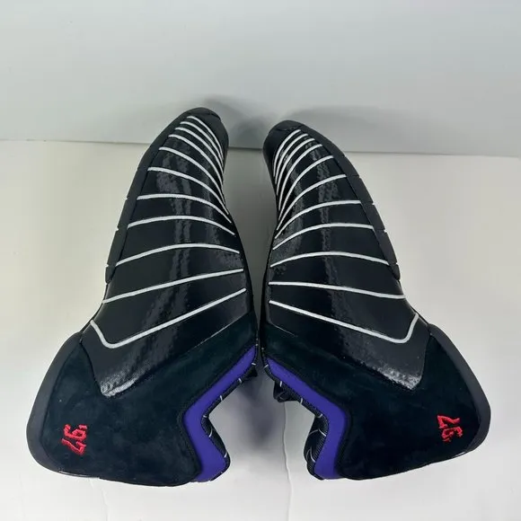 Adidas TMAC 3 Restomod Raptors Black Purple Basketball Shoe GY2394 Men’s Sz 10