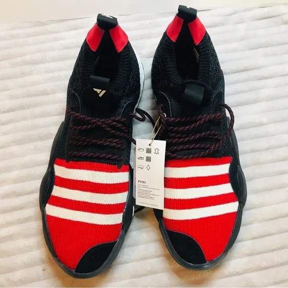 adidas Trae Young 2 Mens Basketball Shoes Better Scarlet/Core Black/White 10