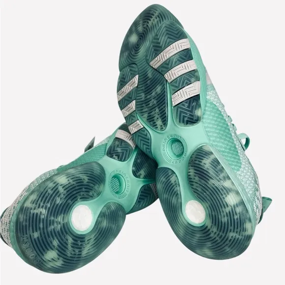 Adidas Trae Young 2 Young Basketball Shoes Mint Green/White IG5333 Mens Size 12