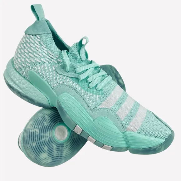 Adidas Trae Young 2 Young Basketball Shoes Mint Green/White IG5333 Mens Size 12