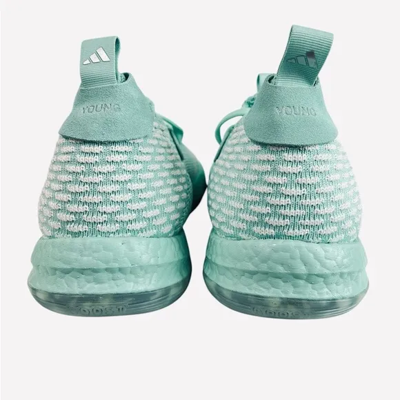 Adidas Trae Young 2 Young Basketball Shoes Mint Green/White IG5333 Mens Size 12
