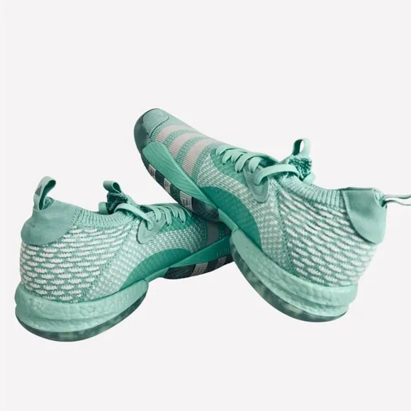 Adidas Trae Young 2 Young Basketball Shoes Mint Green/White IG5333 Mens Size 12