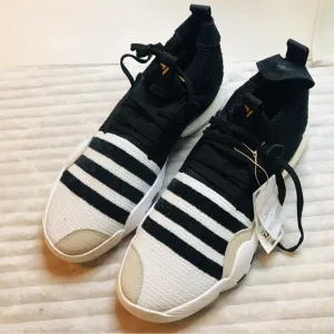 adidas Trae Young 2.0 Basketball Shoes Black White Sneakers Men’s size 12