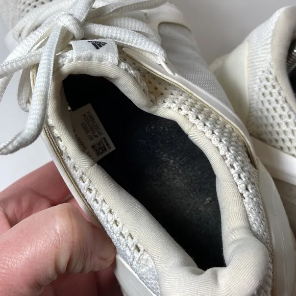 Adidas Ultra Boost And Stella McCartney Collab Shoes Size 6.5 All White Sneakers