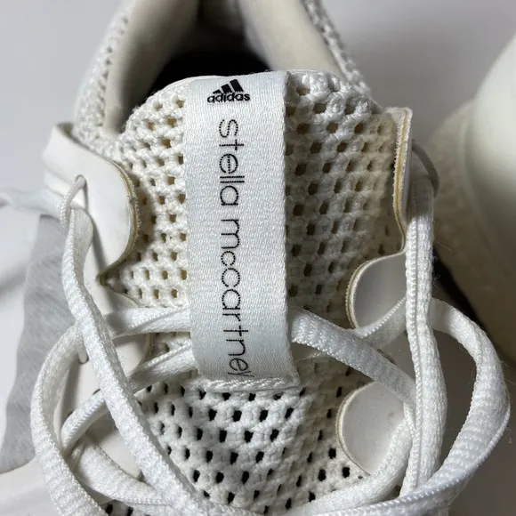 Adidas Ultra Boost And Stella McCartney Collab Shoes Size 6.5 All White Sneakers
