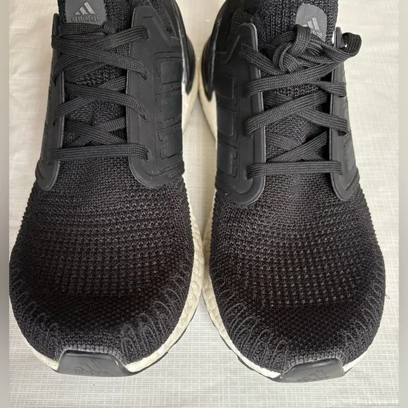 Adidas Ultra Boost Sz 8 41.5 Men's Black Running Shoes Sneakers