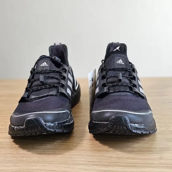 Adidas Ultraboost 20 Cold Ready Running Shoes Women’s 6 Black Silver Q46487 New