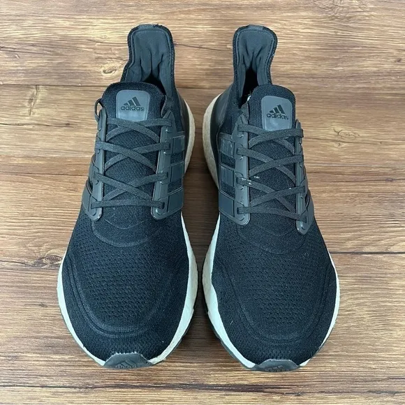 Adidas Ultraboost 21 Black Athletic Sneakers Men’s Size 13 Shoes