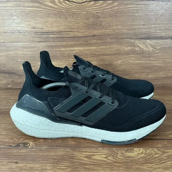 Adidas Ultraboost 21 Black Athletic Sneakers Men’s Size 13 Shoes