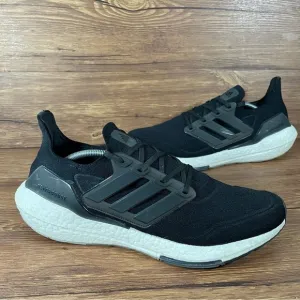 Adidas Ultraboost 21 Black Athletic Sneakers Men’s Size 13 Shoes
