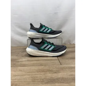 Adidas Ultraboost 21 Running Shoes Lightweight Athletic Black/Green Mens 9.5