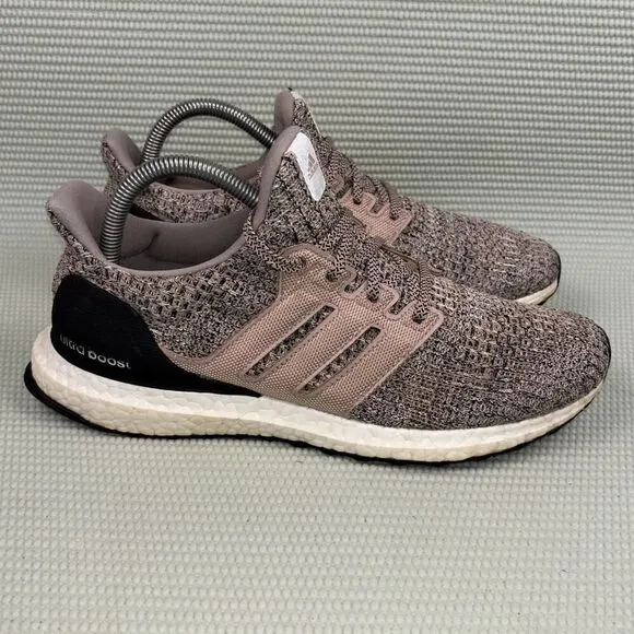 Adidas Ultra Boost 4.0 Running Shoes Sneakers Men’s Size 8 BB6174 Ash Pearl