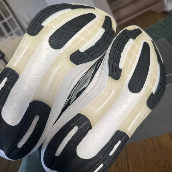 Adidas Ultraboost Light black and white sneaker running shoes