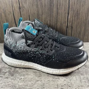 adidas UltraBoost Mid x Solebox Core Black Energy Blue 2017 Shoes Men’s Size 8.5