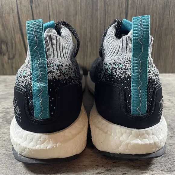 adidas UltraBoost Mid x Solebox Core Black Energy Blue 2017 Shoes Men’s Size 8.5