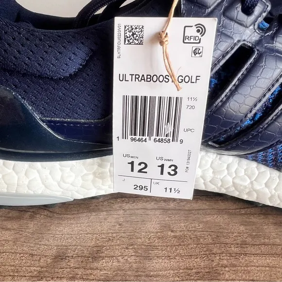 ADIDAS Ultraboost Unisex Spikeless Golf Shoe Size 12 or 13 NEW #B1528A