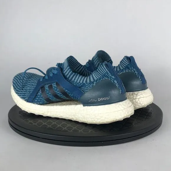 Adidas UltraBoost X Parley Blue Athletic Running Shoes BB1978 Women’s Size 7.5