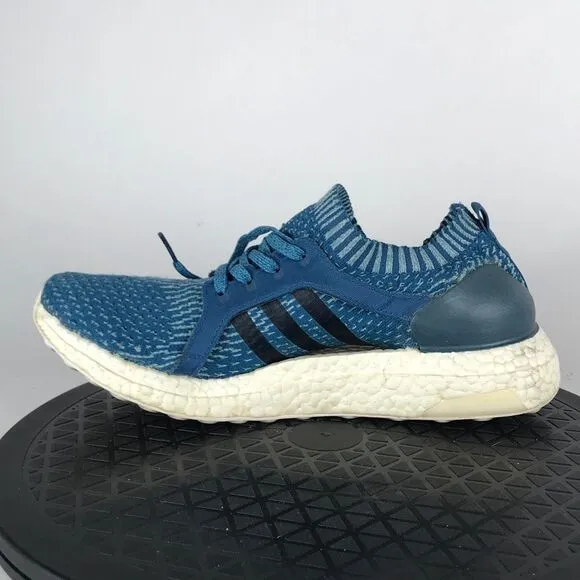 Adidas UltraBoost X Parley Blue Athletic Running Shoes BB1978 Women’s Size 7.5