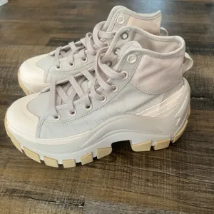 Adidas Unisex Boots High Top Halo Ivory Shoes Size 5Street City