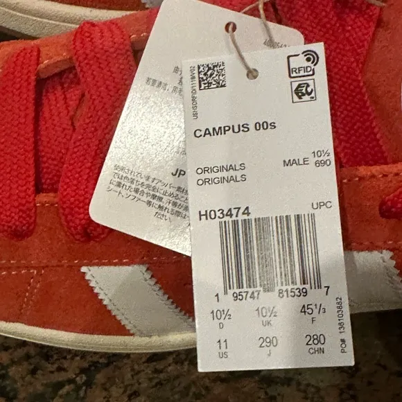 ADIDAS unisex CAMPUS 00S SHOES
