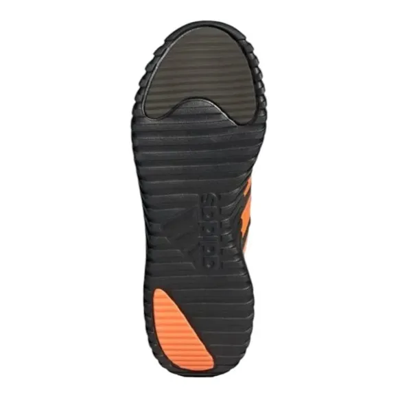 Adidas Unisex Kaptir 3.0‎ Black Lace-Up Running Shoes  Size 4 Youth IG2488 NEW