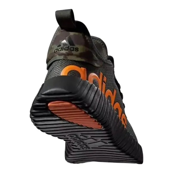 Adidas Unisex Kaptir 3.0‎ Black Lace-Up Running Shoes  Size 4 Youth IG2488 NEW