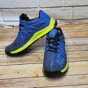 Adidas Vigor Bounce J Trail Running Shoes Blue Yellow Mens Size 6