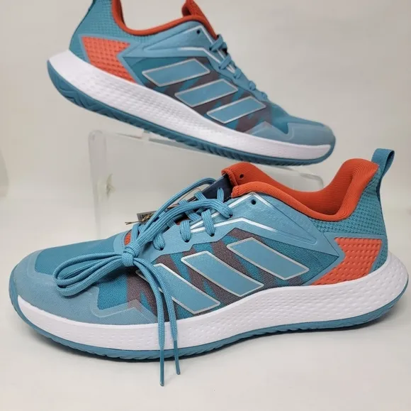 Adidas Women's Defiant Speed Tennis Shoes  Blue White HQ8460 Size 9.5 New