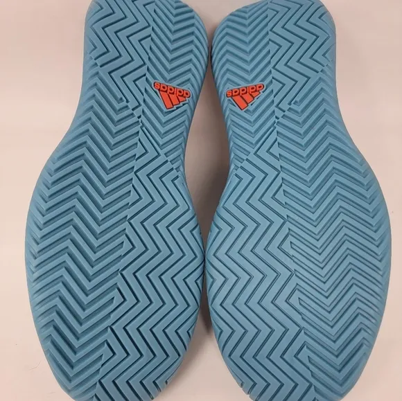 Adidas Women's Defiant Speed Tennis Shoes  Blue White HQ8460 Size 9.5 New