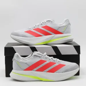 Adidas Women's Duramo Speed 2 Breathable Wide Running Shoes Gray/Red Size 8
