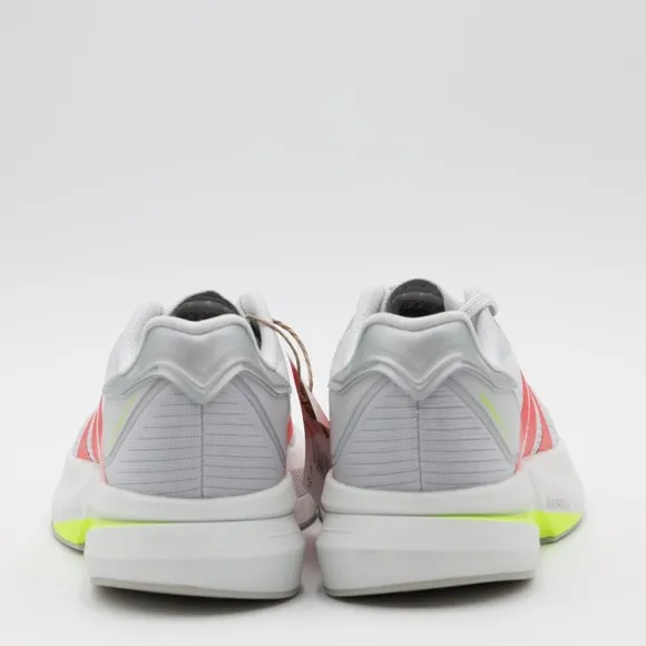 Adidas Women's Duramo Speed 2 Breathable Wide Running Shoes Gray/Red Size 8