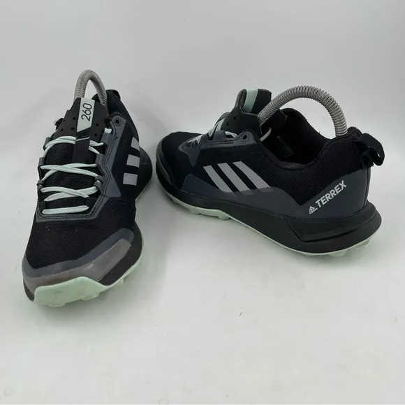 Adidas Women’s Terrex 260 CMTK Black Low Top Lace-Up CQ1735 Running Shoes - 7
