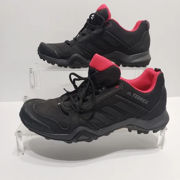 Adidas Women's Terrex Hiking Pink Black Sneakers Shoes 10