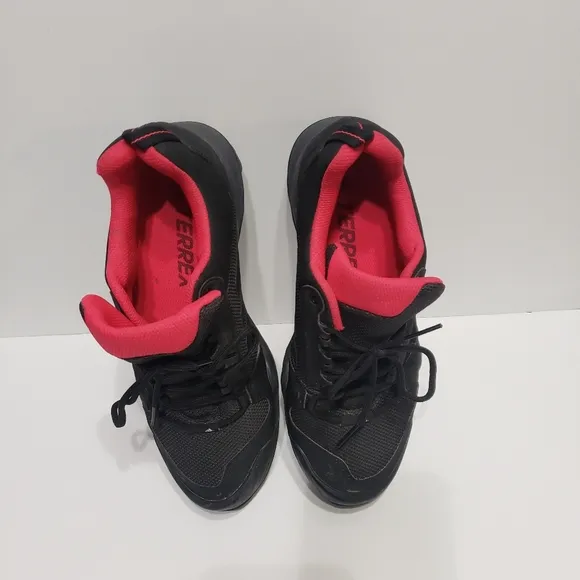 Adidas Women's Terrex Hiking Pink Black Sneakers Shoes 10