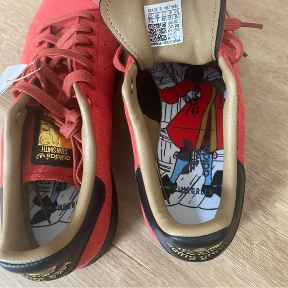 Adidas x Disney Stan Smith Captain Hook Shoes Size 7.5