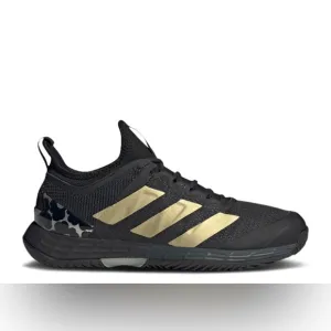 adidas x Marimekko Adizero Ubersonic 4 Black Gold Metallic Women’s Size 8.5