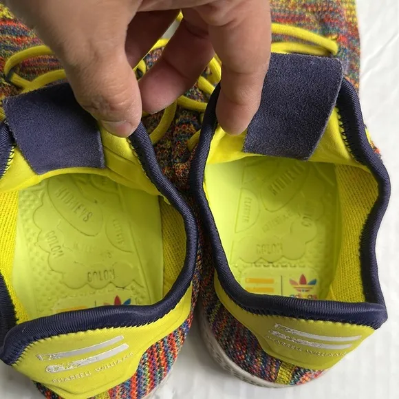 Adidas x Pharrell Williams Multicolored Men’s Shoes Size 9
