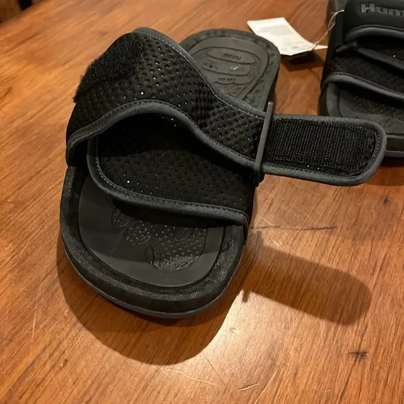 Adidas X PW Pharrell Williams Chancletas HU Slides Shoes GX2483 Mens Size 7