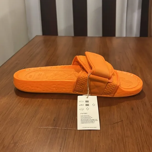 Adidas X PW Pharrell Williams Chancletas HU Slides Shoes Unisx Mens 10