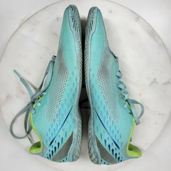 Adidas X Speedportal4 FxG Womens Indoor Soccer Football Cleats 8 Aqua Blue Laces