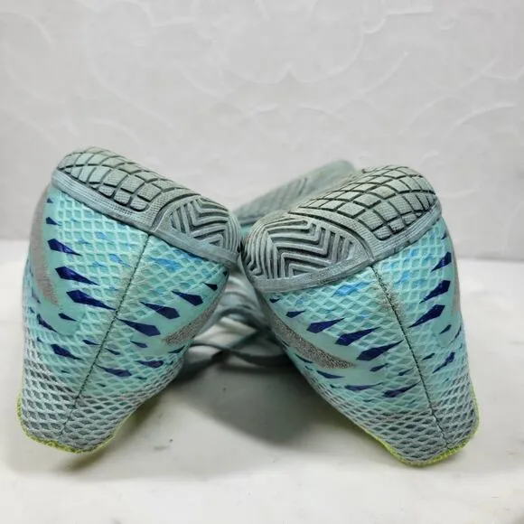 Adidas X Speedportal4 FxG Womens Indoor Soccer Football Cleats 8 Aqua Blue Laces