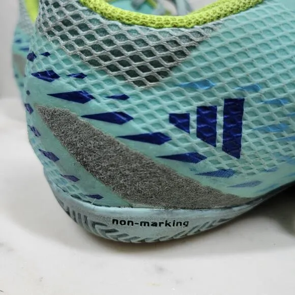 Adidas X Speedportal4 FxG Womens Indoor Soccer Football Cleats 8 Aqua Blue Laces