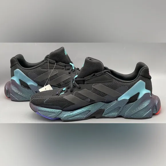 Adidas X9000L4 M Running Shoes Black / Pulse Aqua S23665 Men’s Size 8.5 NEW