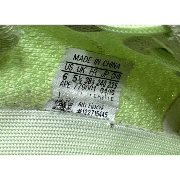 Adidas Yeezy Boost 350 V2 GID Glow Men’s Size 6 EG5293 Green Shoes Sneakers