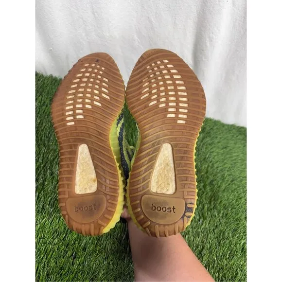 Adidas  Yeezy Boost 350 V2 Low Semi Frozen Yellow With BOX Size 7