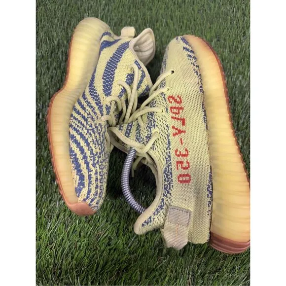 Adidas  Yeezy Boost 350 V2 Low Semi Frozen Yellow With BOX Size 7