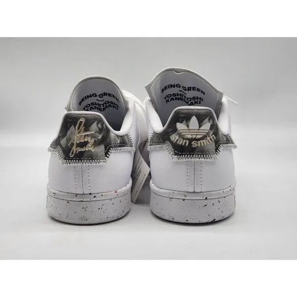 Adidas Youth Yoshitoshi Kanemaki x Stan Smith White Shoes Size 5