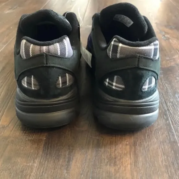 Adidas Yung 1 Purple Plaid Sneakers Size 6 Wmn