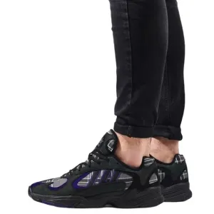 Adidas Yung 1 Purple Plaid Sneakers Size 6 Wmn
