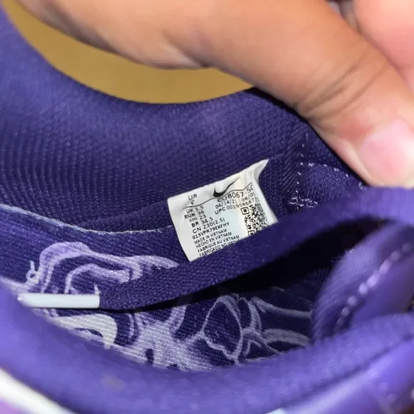AIR FORCE 1 LOW 'PURPLE SKELETON'